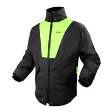 Load image into Gallery viewer, LS2 X-Rain Jacket - Black / Hi-Vis Yellow