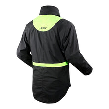 Load image into Gallery viewer, LS2 X-Rain Jacket - Black / Hi-Vis Yellow