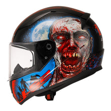 Load image into Gallery viewer, LS2 FF353 Rapid II Zombie - Matte Black / Red / White 06