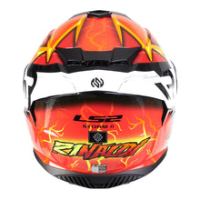 Load image into Gallery viewer, LS2 FF800 Storm II Replica Rinaldi Helmet - Orange 06
