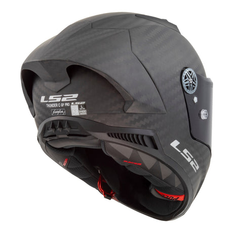 LS2 FF805 Thunder GP Pro (FIM) Helmet - Matte Black 06