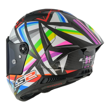 LS2 FF805C Thunder Carbon GP Aero Flash - Black