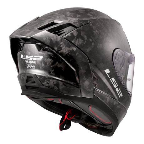 LS2 FF807 Dragon Carbon Forged Helmet - Gloss Carbon 06
