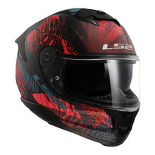 Load image into Gallery viewer, LS2 FF808 Stream II Jungle Helmet - Matte Black / Pink / Blue 06