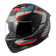 Load image into Gallery viewer, LS2 FF808 Stream II Road Helmet - Matte Black / Blue 06