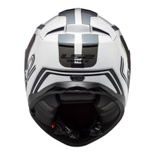 Load image into Gallery viewer, LS2 FF811 Vector II Metric Helmet - White / Titanium / Silver