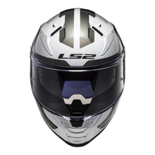 Load image into Gallery viewer, LS2 FF811 Vector II Metric Helmet - White / Titanium / Silver