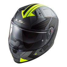 Load image into Gallery viewer, LS2 FF811 Vector II Splitter - Matte Titanium / Hi-Vis Yellow 06