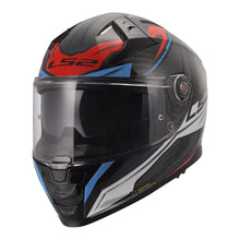 Load image into Gallery viewer, LS2 FF811 Vector II Carbon Savage Helmet - Blue / Red