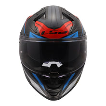 Load image into Gallery viewer, LS2 FF811 Vector II Carbon Savage Helmet - Blue / Red