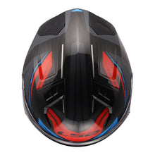 Load image into Gallery viewer, LS2 FF811 Vector II Carbon Savage Helmet - Blue / Red