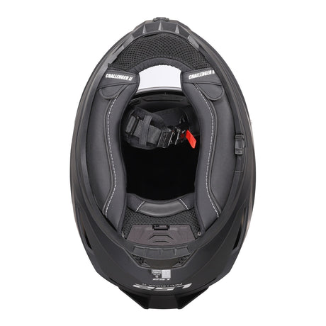 LS2 FF817 Challenger II Solid Helmet - Matte Black