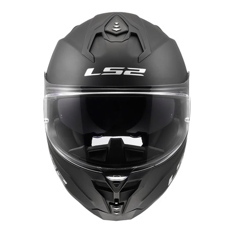 LS2 FF817 Challenger II Solid Helmet - Matte Black
