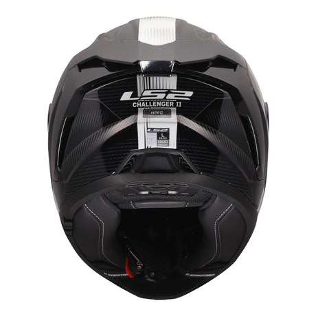 LS2 FF817 Challenger II Nitro Helmet - Black / Grey