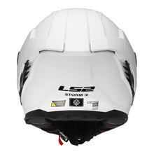 Load image into Gallery viewer, LS2 FF818 Storm III Helmet - White