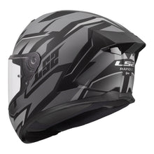Load image into Gallery viewer, LS2 FF820 Rapid III Xtrem Helmet - Black / Grey