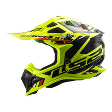 Load image into Gallery viewer, LS2 MX700 Subverter Evo Stomp Helmet - Hi-Vis Yellow / Black