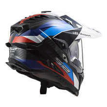 Load image into Gallery viewer, LS2 MX701 Explorer Carbon Frontier Helmet - Black / Blue