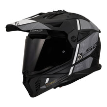 Load image into Gallery viewer, LS2 MX702 Pioneer II Hill Helmet - Matte Black / White 06