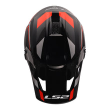 Load image into Gallery viewer, LS2 MX706 COZ Frontier II Helmet - Red / Black / Titanium