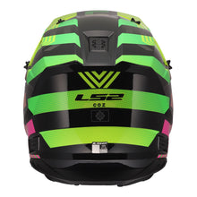 Load image into Gallery viewer, LS2 MX706J COZ Chromatic Junior Helmet - Black / Hi-Vis Pink