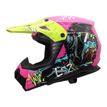 Load image into Gallery viewer, LS2 MX706J COZ Gorilla Junior Helmet - Gloss Purple