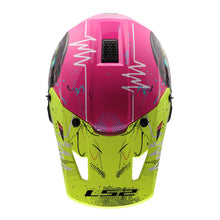 Load image into Gallery viewer, LS2 MX706J COZ Gorilla Junior Helmet - Gloss Purple