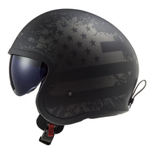 Load image into Gallery viewer, LS2 OF599 Spitfire II Flag Helmet - Matte Black 06