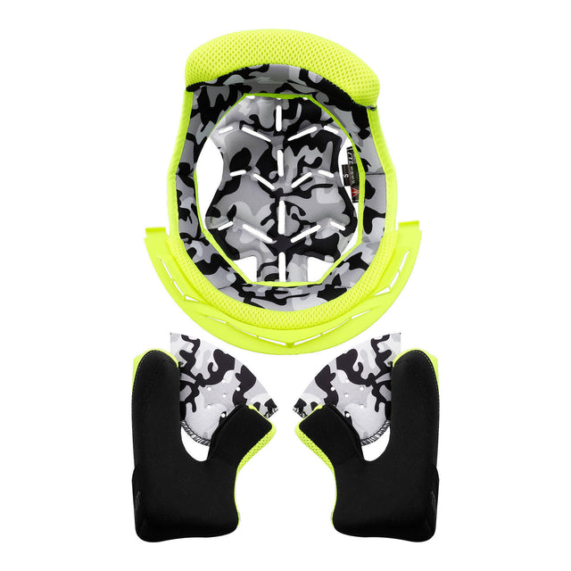 LS2 MX437 Fast Evo Liner -  Hi-Vis Yellow (3XL)