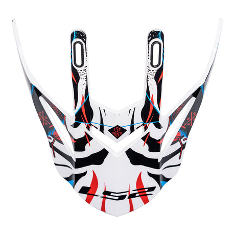 LS2 MX437 Peak - Beast Black/White