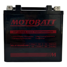 Load image into Gallery viewer, Motobatt Pro Lithium Battery MLX16UHD-HP *4