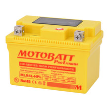 Load image into Gallery viewer, MOTOBATT PRO LITHIUM BATTERY MLX4L-HPL *10 KTM