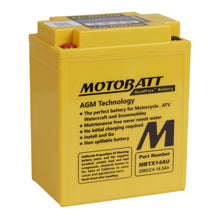 Load image into Gallery viewer, Motobatt Battery Quadflex AGM - MBTX14AU