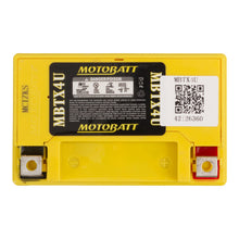 Load image into Gallery viewer, Motobatt Battery Quadflex AGM - MBTX4U