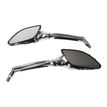 Load image into Gallery viewer, Whites Mirror Universal Skeleton Hand Chrome/Black 10mm (Pair)