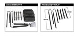 Rhinowalk Expandable Rear Luggage Bag