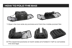 Rhinowalk Expandable Rear Luggage Bag