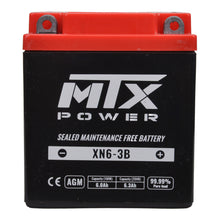Load image into Gallery viewer, MTX Power Battery AGM 6V - XN6-3B