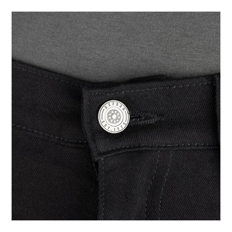 Oxford Super Stretch Men's Jeans - Black (Short)