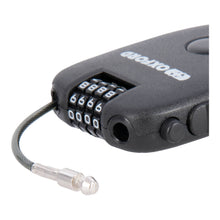 Load image into Gallery viewer, Oxford Retractable Combination Cable Lock 75cm - Black