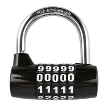 Load image into Gallery viewer, Oxford 5-Digit Combination Padlock - Black