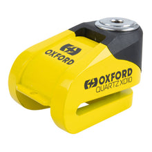 Load image into Gallery viewer, Oxford Quartz XD10 Disc Lock - Yellow / Black