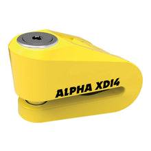 Load image into Gallery viewer, Oxford Alpha XD14 Stainless Disc Lock(14mm Pin) - Yellow
