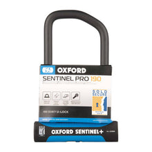 Load image into Gallery viewer, Oxford Sentinel Pro U-Lock 260mm X 177mm