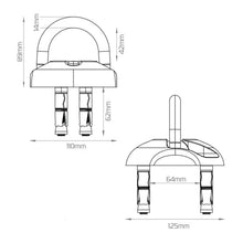 Load image into Gallery viewer, OXFORD ANCHOR FLAT - GROUND &amp; WALL OXFORD ANCHOR KIT