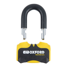 Load image into Gallery viewer, OXFORD NEMESIS 16MM DISC LOCK YELLOW