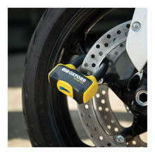 Load image into Gallery viewer, OXFORD NEMESIS 16MM DISC LOCK YELLOW