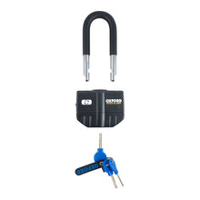 Load image into Gallery viewer, Oxford Boss Alarm 16mm Padlock - Black