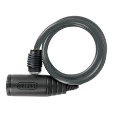Load image into Gallery viewer, Oxford Bumper Cable Lock Smoke 6mm X 600mm