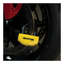 Load image into Gallery viewer, Oxford Boss 12.7mm Disc Lock - Yellow